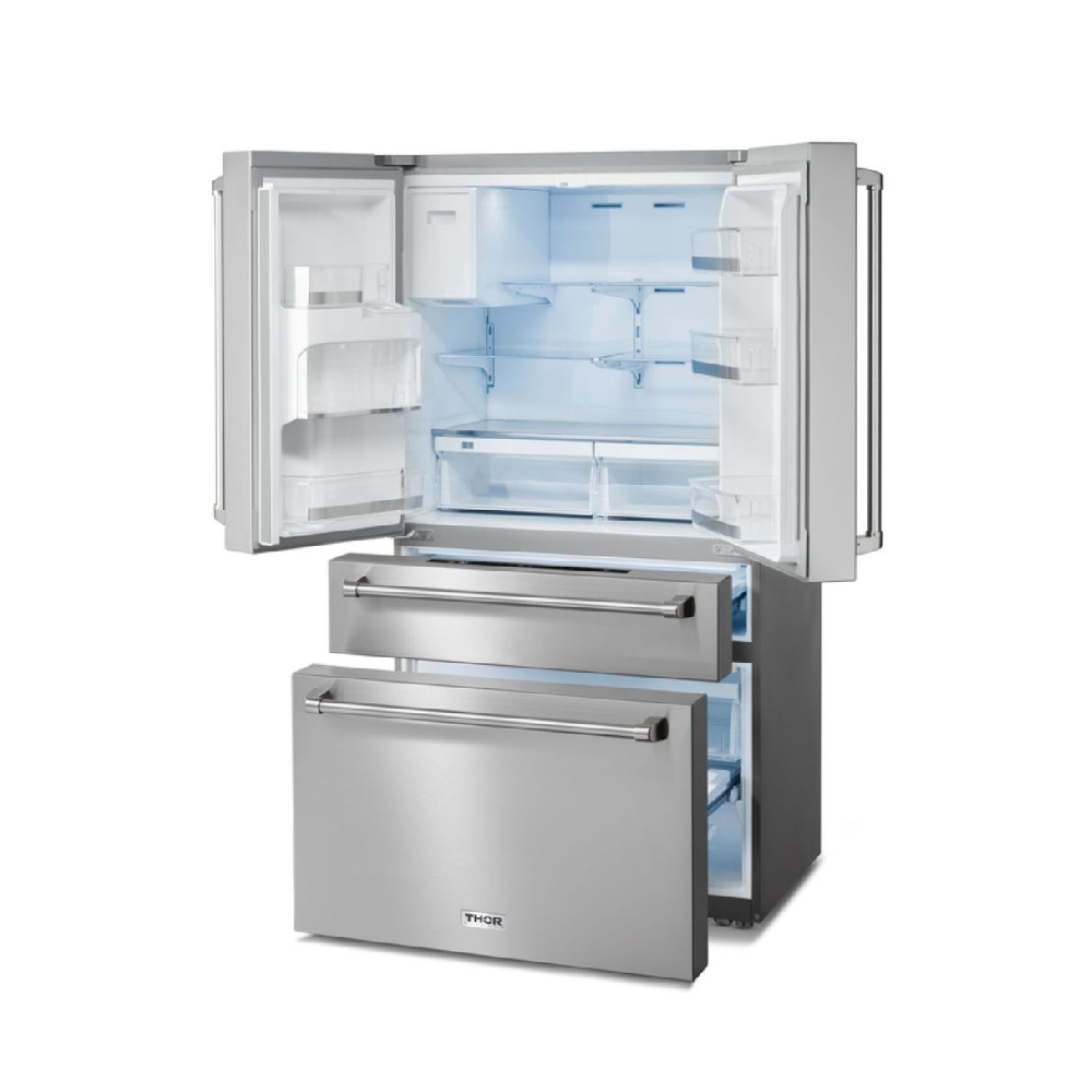 TRF3601FD - REFRIGERADORA FRENCH DOOR 36" CON DISP. AGUA Y HIELO- CAP 21.6cf - THOR - Imagen 3