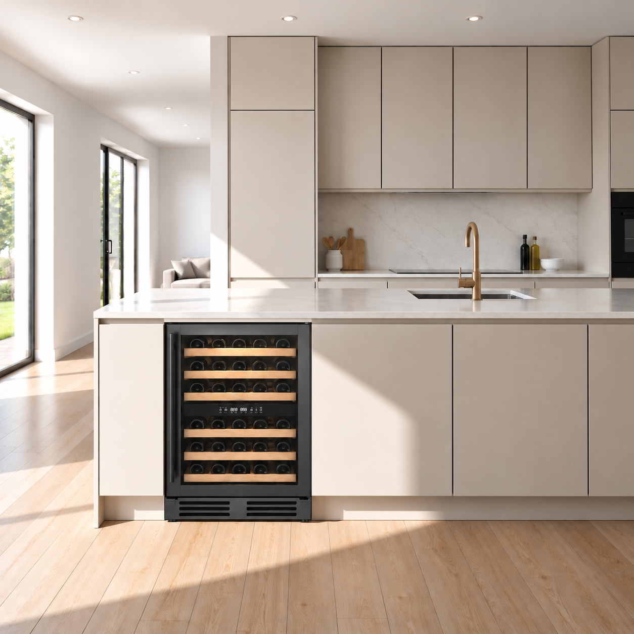 KSW462TWIBL - CAVA PARA VINOS DOBLE TEMPERATURA 46BOT - KITCHEN STUDIO - Imagen 5